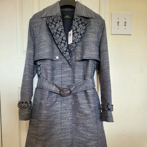 COACH Signature Chambray Trench